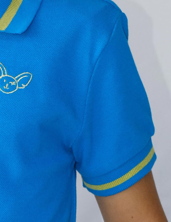 قميص بولو للأولاد" بيتي فنك كلاسيك " أزرق بحري