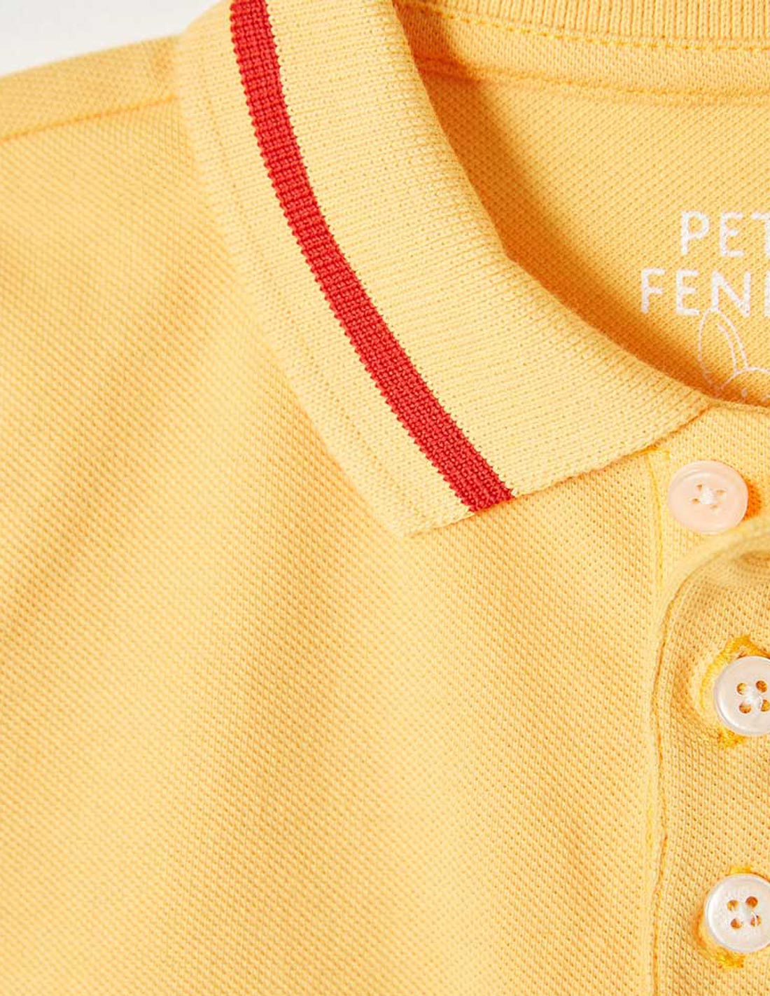 Polo Garçon "Classic" Jaune Safrane Polo Garçon "Classic" Jaune Safrane