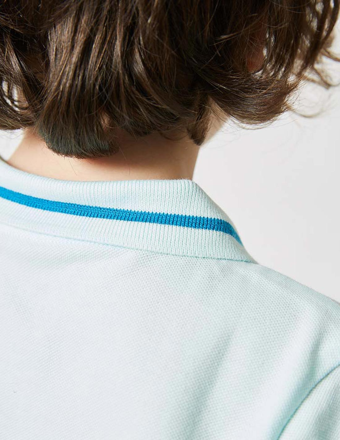 Polo Garçon "Classic" Bleu Clair Polo Garçon "Classic" Bleu Clair