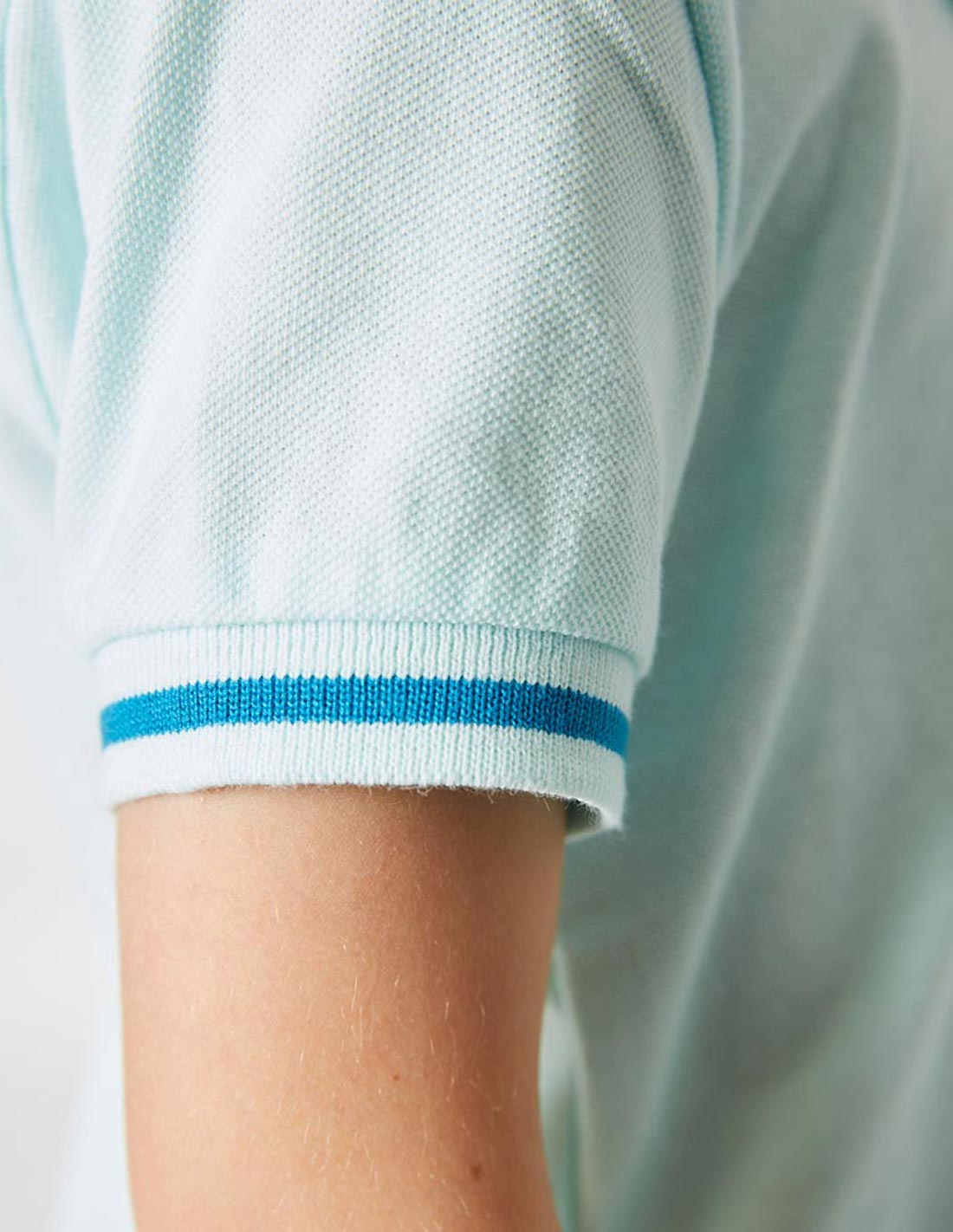 Polo Garçon "Classic" Bleu Clair Polo Garçon "Classic" Bleu Clair