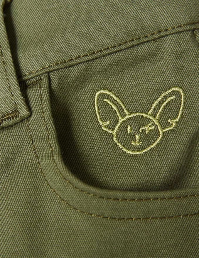 Pantalon Chino Garçon Kaki