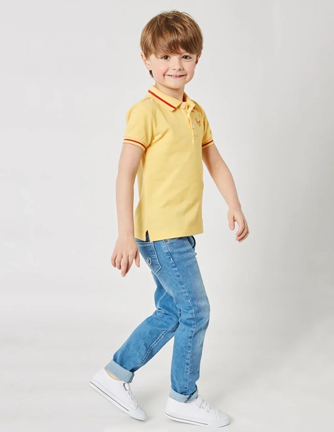 Pantalon Jean Garçon Denim Clair