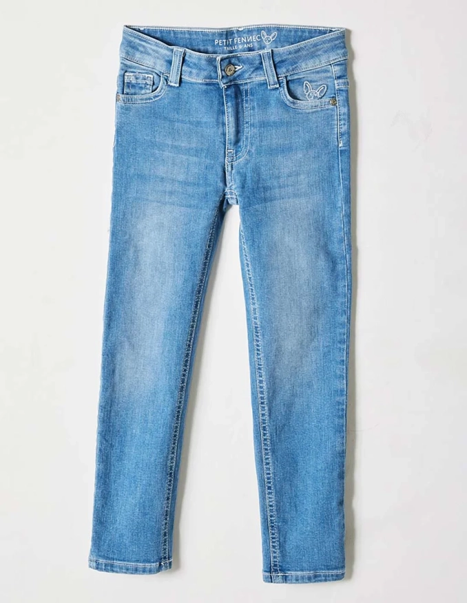 Pantalon Jean Garçon Denim Clair