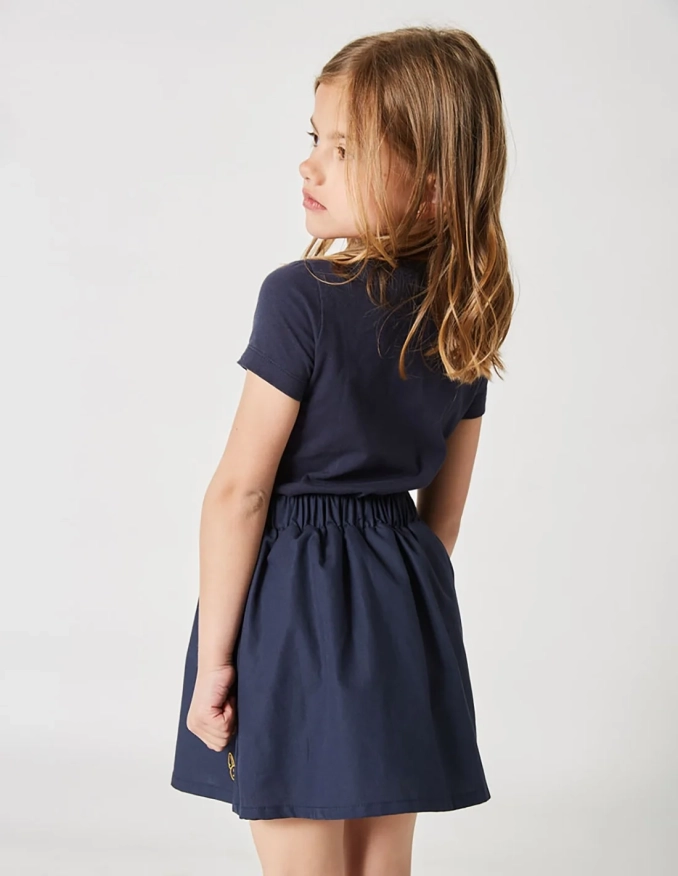 Jupe Évasée bleu navy