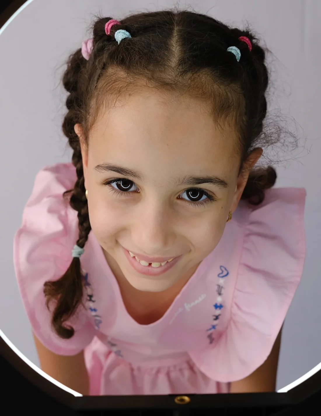 Robe Chic en Popeline Rose Robe Chic en Popeline Rose