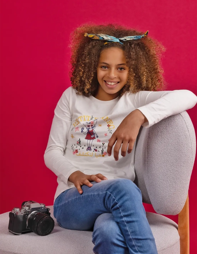 T-Shirt manche longue Exploratrice