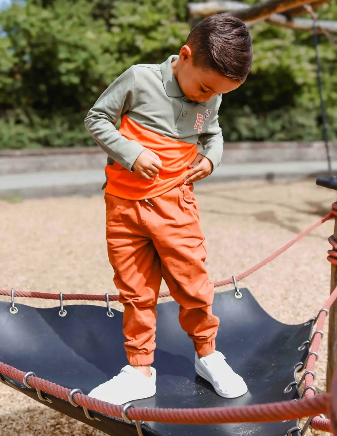 Pantalon Cargo Garçon Marron Pantalon Cargo Garçon Marron