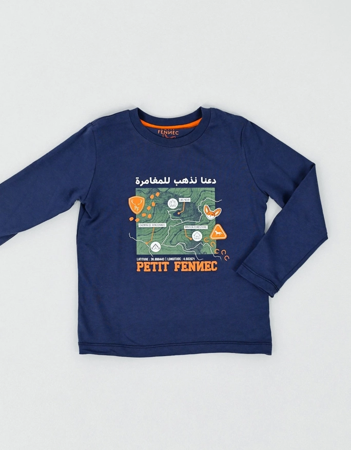 T-shirt Garçon "Voyage en Forêt"