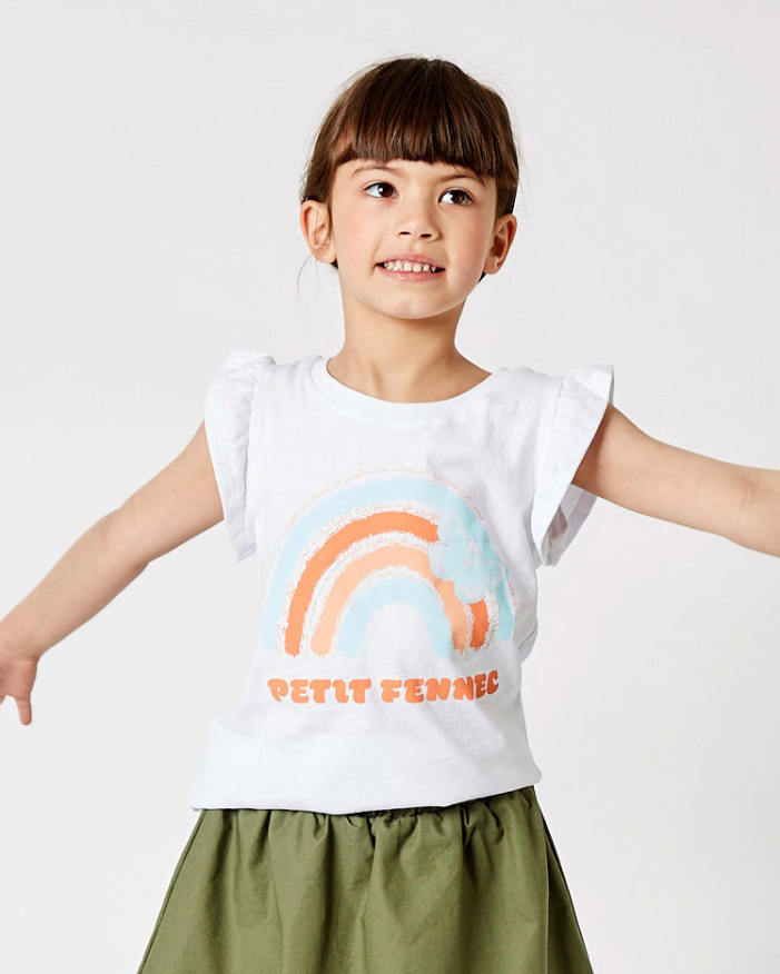 Ensemble Robe en Jean + Débardeur Blanc