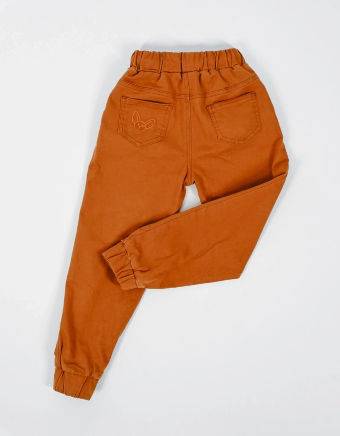 Pantalon Cargo Garçon Marron